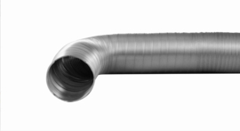 Slang  afzuigkap Aluminium universeel Nedco