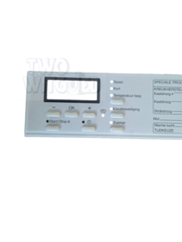 Bedieningspaneel front  Miele