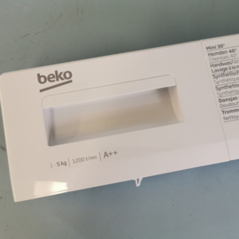 Frontpaneel wasmachine Beko