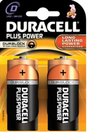 Batterij Plus Power 1,5 Volt. D Mono LR20