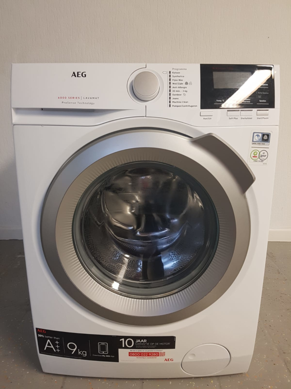 hobby wedstrijd Corporation Wasmachine 9 kg Aeg A++++ 1400 T/m | Gebruikte witgoed apparaten |  T.W.O.Witgoed