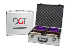 DGT aluminium storage case for 10 clocks