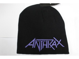 ANTHRAX - PURPLE NAME LOGO