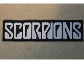 SCORPIONS - WHITE NAME LOGO