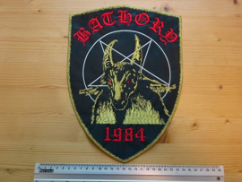 BATHORY - 1984 ( GOLD BORDER )