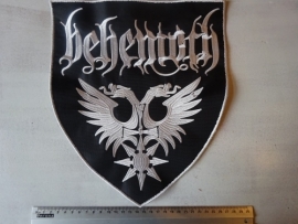 BEHEMOTH - NAME + LOGO ON SHIELD