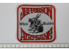 JEFFERSON AIRPLANE - WHITE RABBIT ( RED BORDER ) WOVEN