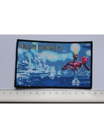 IRON MAIDEN - SEVENTH SON OF A SEVENTH SON ( BLACK BORDER ) WOVEN