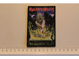 IRON MAIDEN - NO PRAYER FOR THE DYING ( BLACK BORDER ) WOVEN