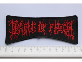 CRADLE OF FILTH - RED NAME LOGO