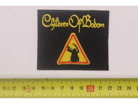 CHILDREN OF BODOM - YELLOW NAME LOGO + REAPER