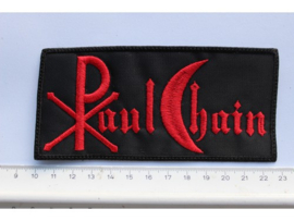 PAUL CHAIN - RED NAME LOGO
