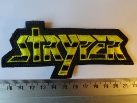 STRYPER - YELLOW LOGO ( SHAPED )