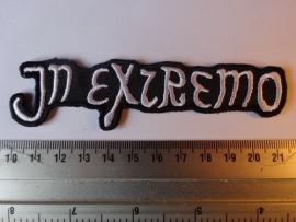 IN EXTREMO - WHITE LOGO ( SHAPED )