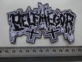 BELPHEGOR - WHITE/BLACK LOGO