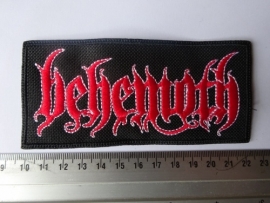 BEHEMOTH - RED/WHITE LOGO