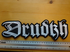 DRUDKH - WHITE NAME LOGO