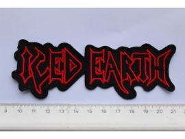 ICED EARTH - RED/BLACK NAME LOGO