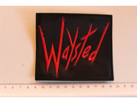 WAYSTED - RED NAME LOGO