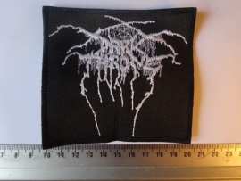 DARKTHRONE - WHITE LOGO ( UNCUT )