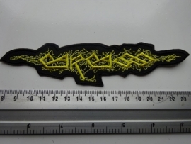 CARCASS - YELLOW LOGO ( STRIP )