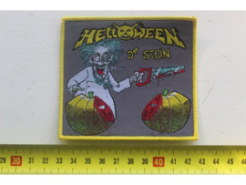 HELLOWEEN - DR STEIN ( YELLOW BORDER ) WOVEN