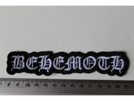 BEHEMOTH - WHITE NAME LOGO ( DIFFERENT )