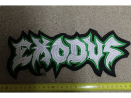 EXODUS - WHITE/GREEN NAME LOGO