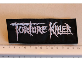 TORTURE KILLER - WHITE NAME LOGO