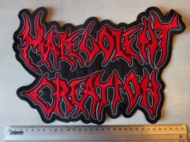 MALEVOLENT CREATION - RED LOGO