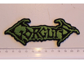 GORGUTS - BLACK/GREEN NAME LOGO