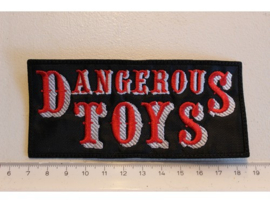 DANGEROUS TOYS - RED/WHITE NAME LOGO