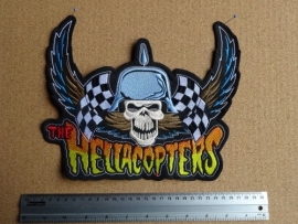 THE HELLACOPTERS - SKULL LOGO + WINGS