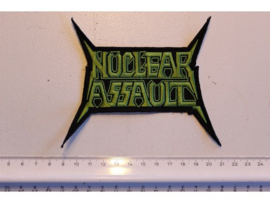 NUCLEAR ASSAULT - GREEN NAME LOGO