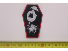 DARKTHRONE - TRANSILVANIAN HUNGER ( COFFIN SHAPED ) RED BORDER