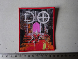 DIO -  LIVE AT SANTA MONICA 1983 ( RED BORDER ) WOVEN