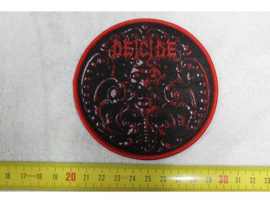 DEICIDE - DEICIDE ( RED BORDER ) WOVEN