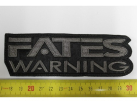 FATES WARNING - GREY NAME LOGO