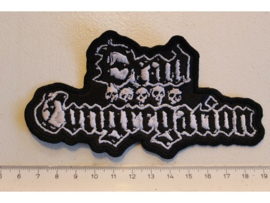 DEAD CONGREGATION - WHITE/BLACK NAME LOGO