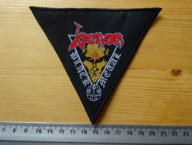 VENOM - BLACK METAL ( BLACK BORDER, WOVEN TRIANGLE ), LAST ONE!