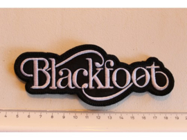 BLACKFOOT - WHITE NAME LOGO