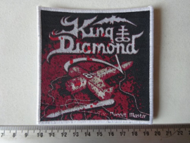 KING DIAMOND - PUPPET MASTER ( WHITE BORDER ) WOVEN