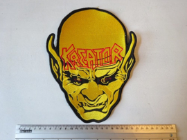 KREATOR - BEHIND THE MIRROR ( YELLOW/RED )