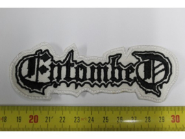 ENTOMBED - BLACK/WHITE NAME LOGO