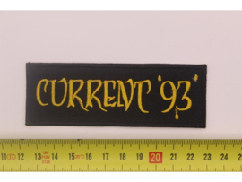 CURRENT 93 - YELLOW NAME LOGO