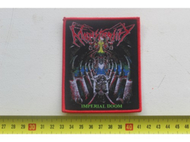 MONSTROSITY - IMPERIAL DOOM ( RED BORDER ) WOVEN