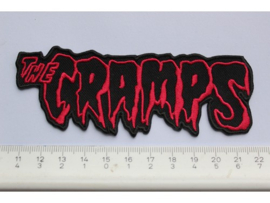 THE CRAMPS - RED/BLACK NAME LOGO