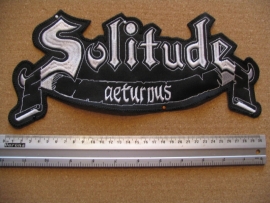 SOLITUDE AETURNUS - WHITE LOGO