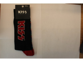 KISS - WHITE/RED NAME LOGO