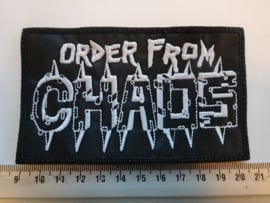 ORDER FROM CHAOS - WHITE NAME LOGO